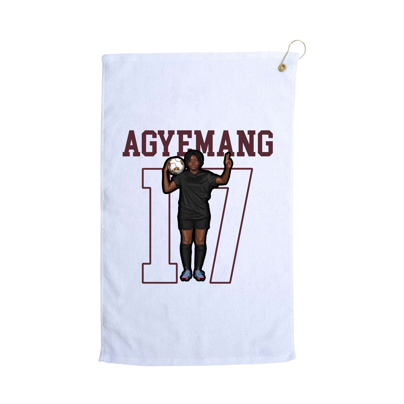 Golf Towel — Shirsey in White