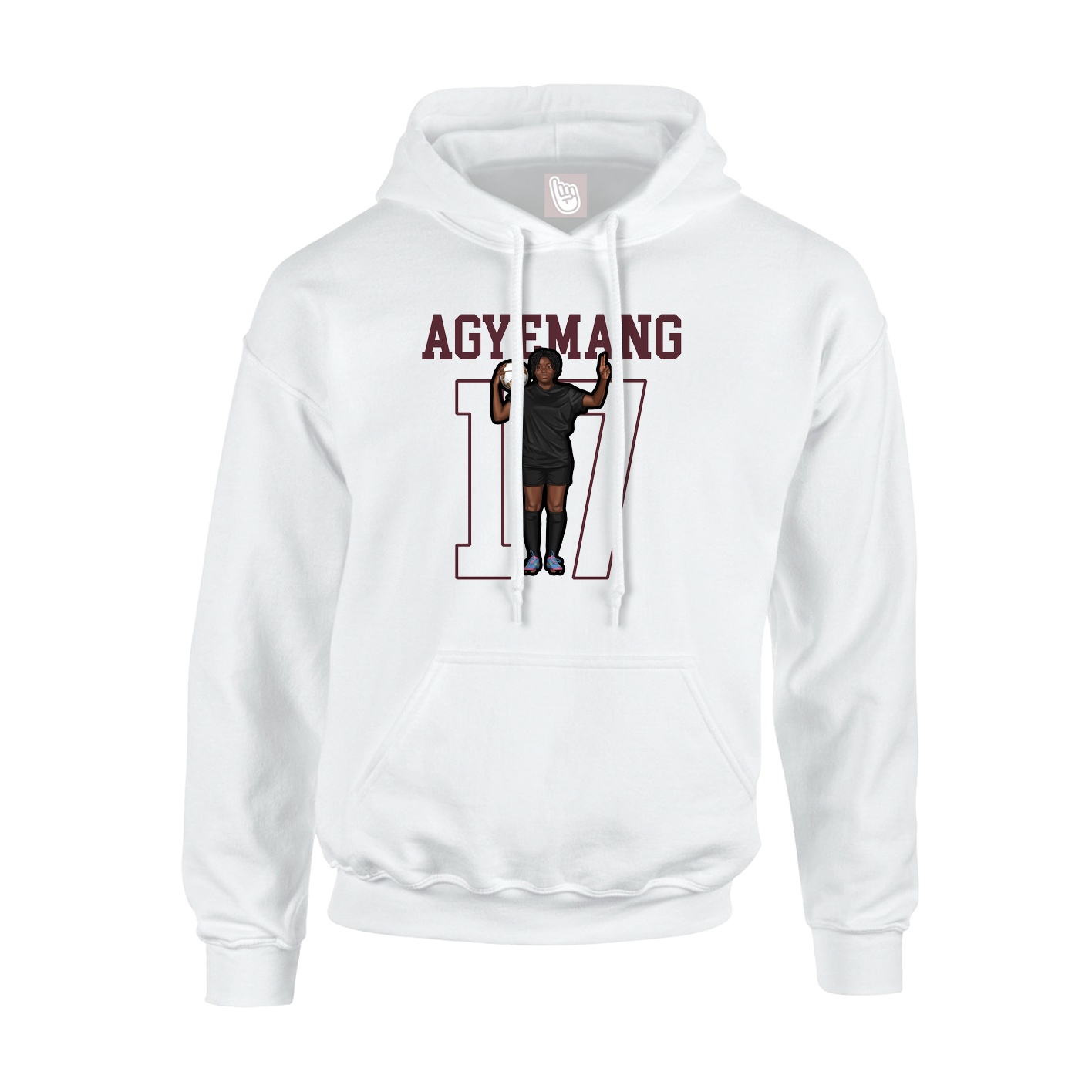 Youth Hoodie — Shirsey in White