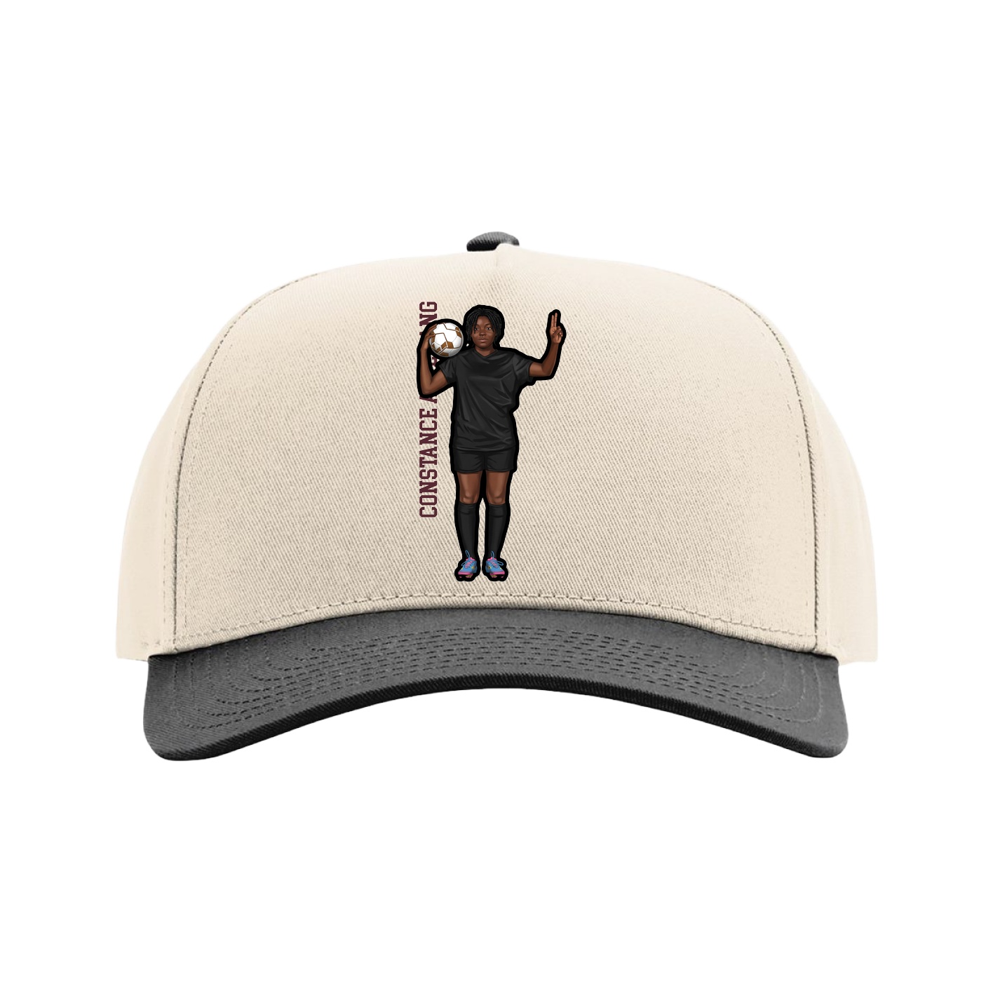 Full Fabric Five-Panel Champ Cap