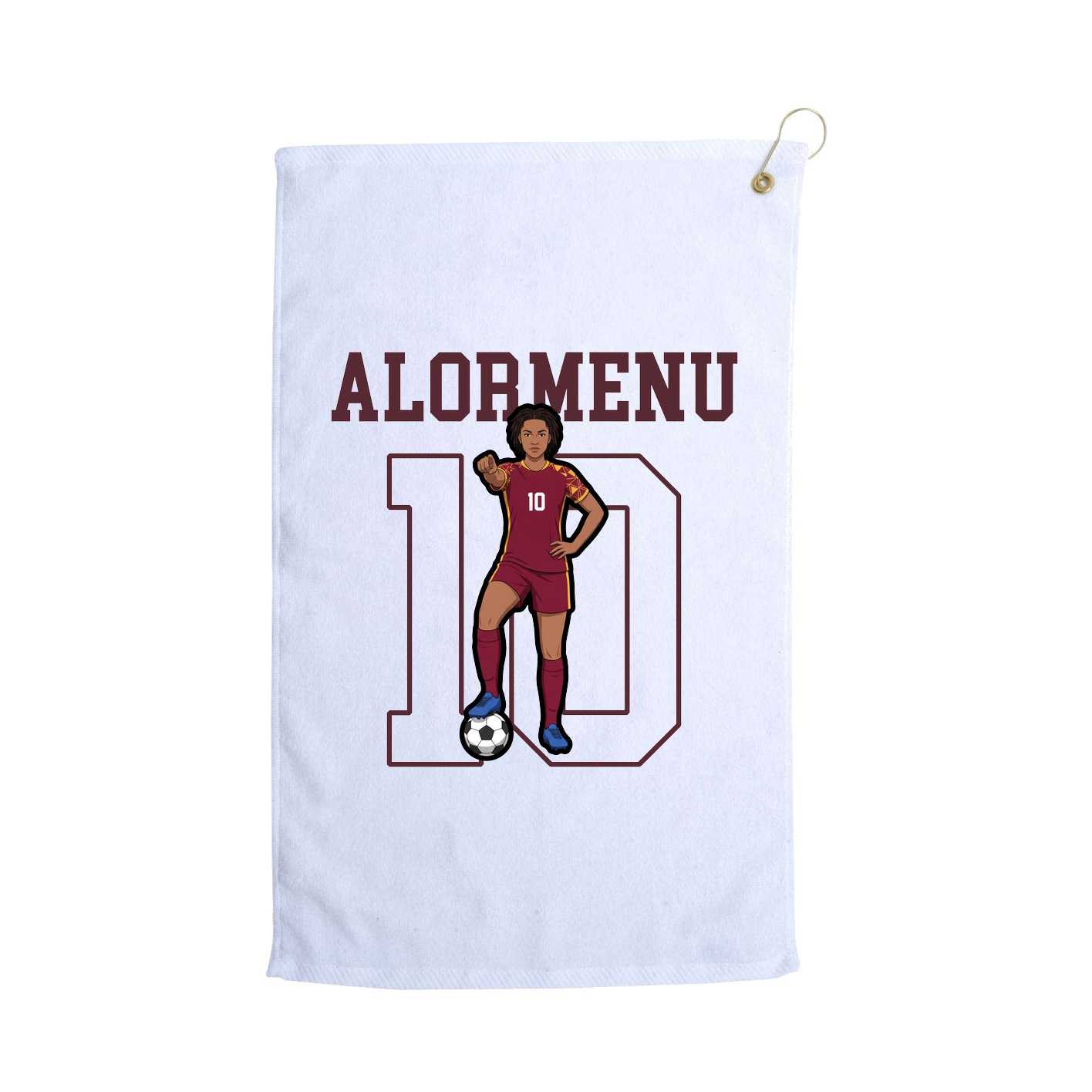 Golf Towel — Shirsey in White
