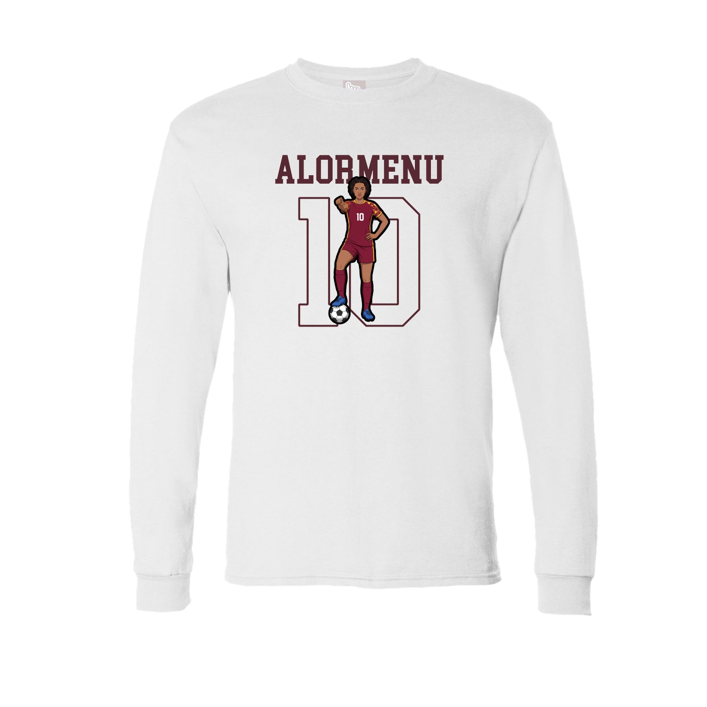 Long Sleeve Tee — Shirsey in White
