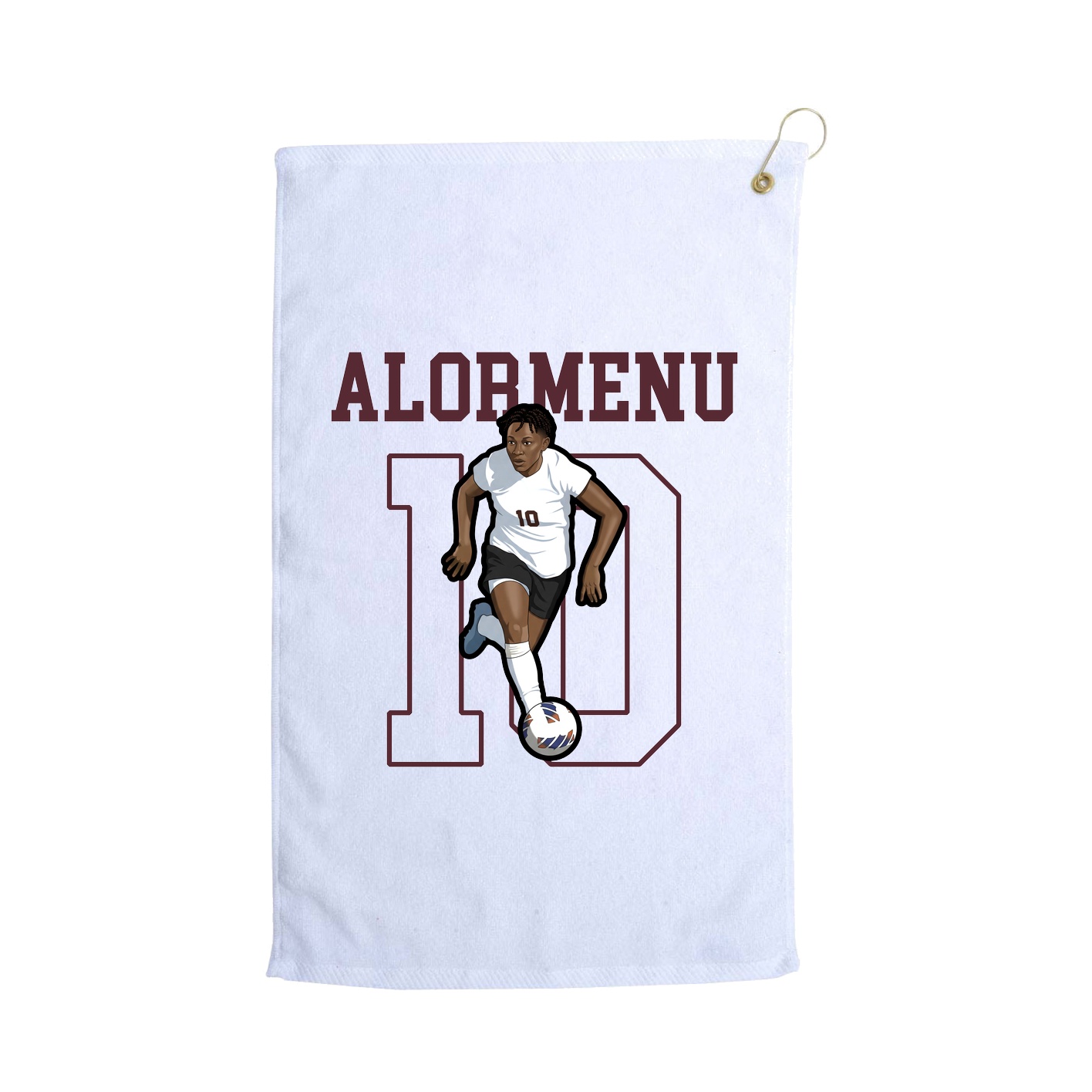 Golf Towel — Shirsey in White