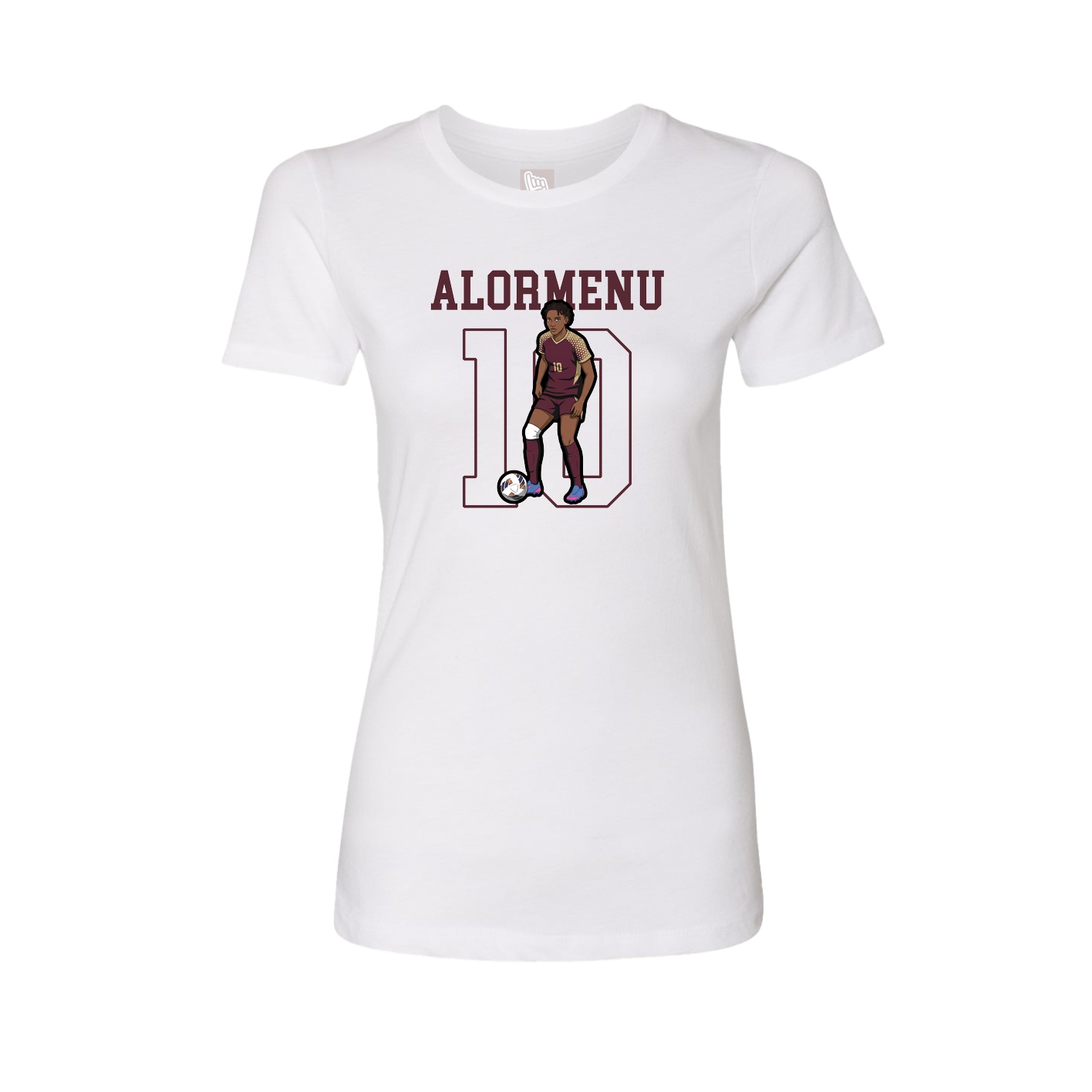 Fitted Women's Tee — Shirsey in White