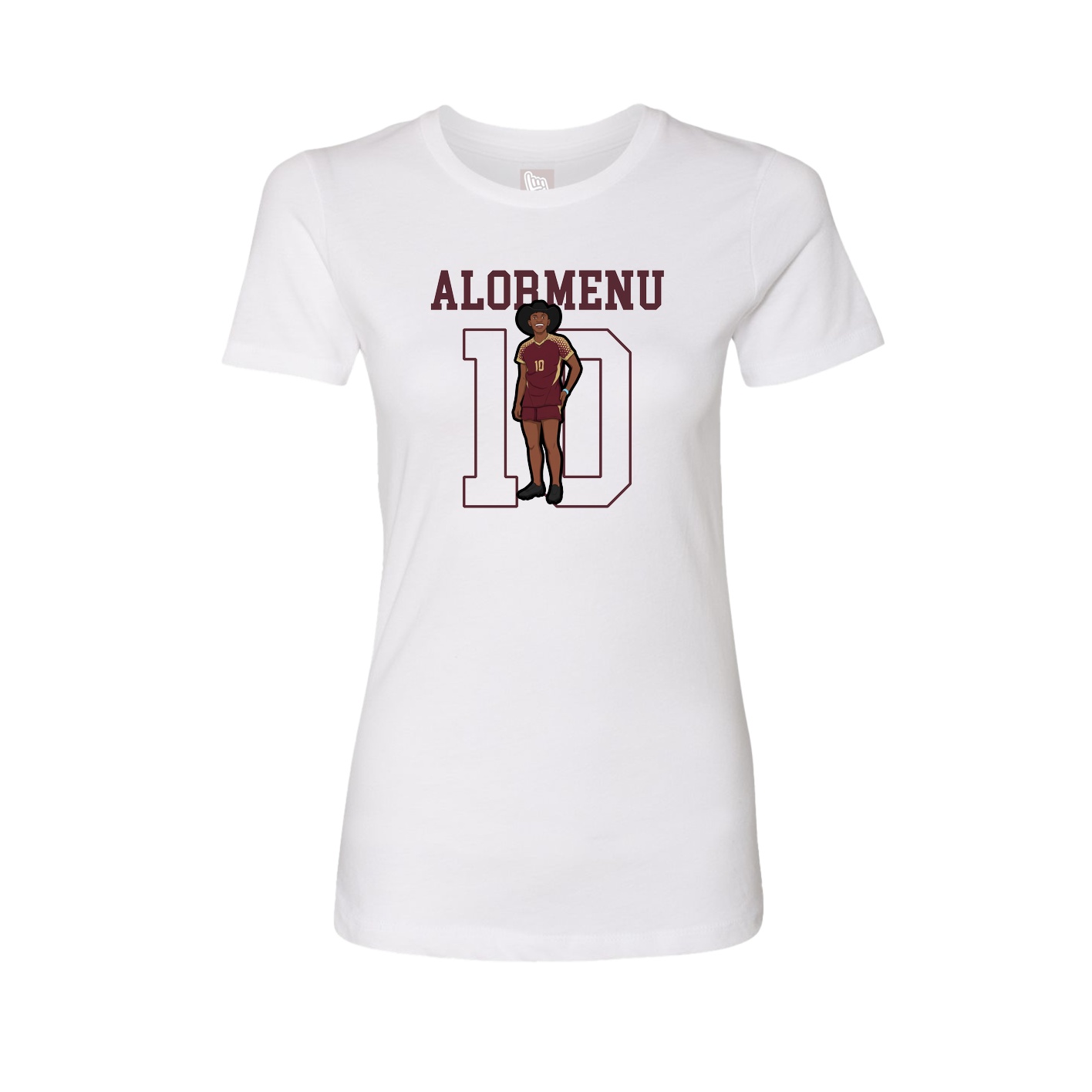 Fitted Women's Tee — Shirsey in White