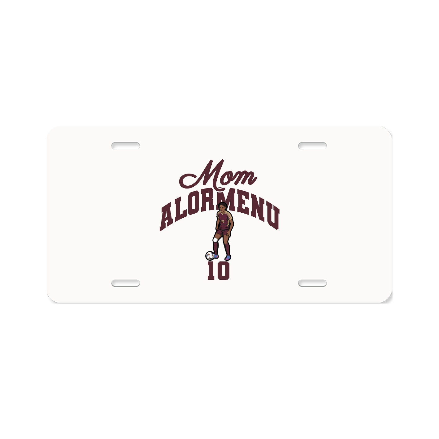 License Plate — Mothers Day Arch in Classic
