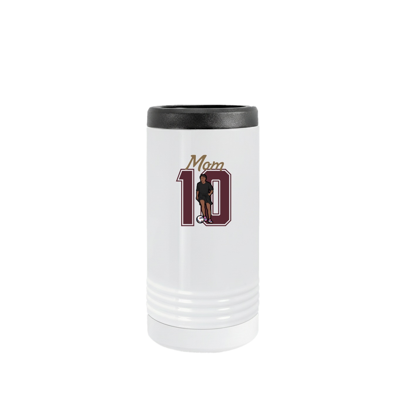 Slim Beverage Holder — Mothers Day Shirsey in White