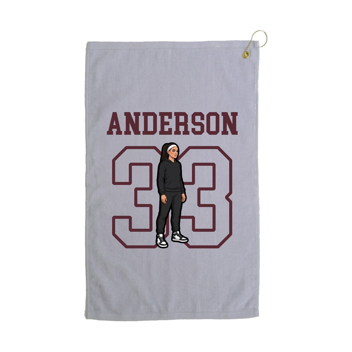 Golf Towel — Shirsey in Grey