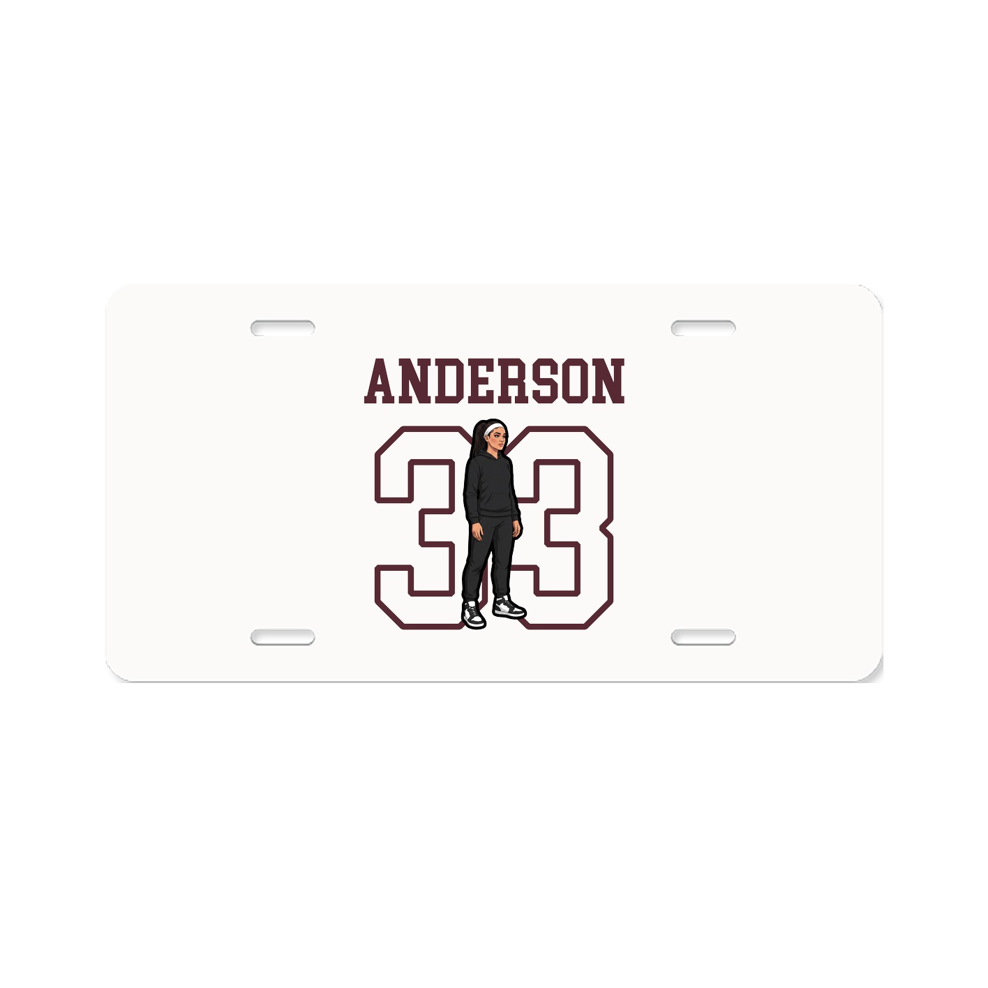 License Plate — Shirsey in Classic