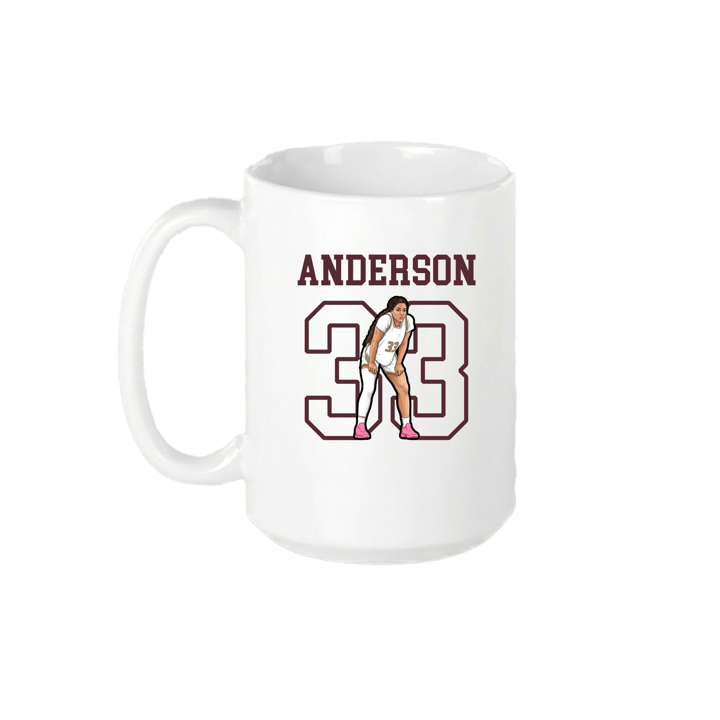 15oz Coffee Mug — Shirsey in White