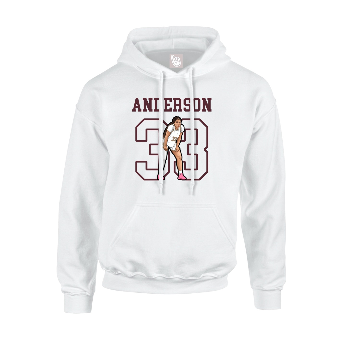 Youth Hoodie — Shirsey in White