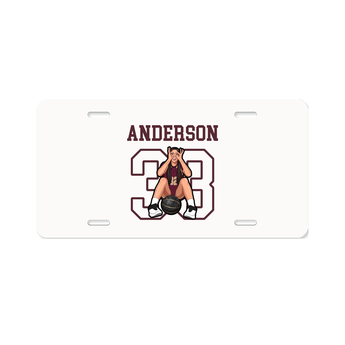 License Plate — Shirsey in Classic