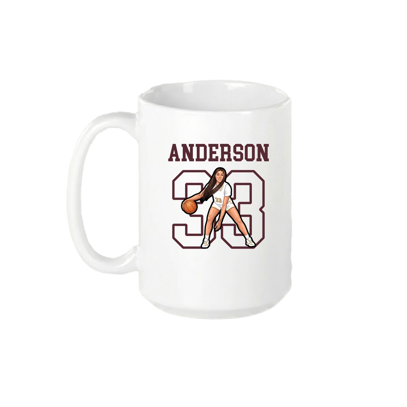 15oz Coffee Mug — Shirsey in White