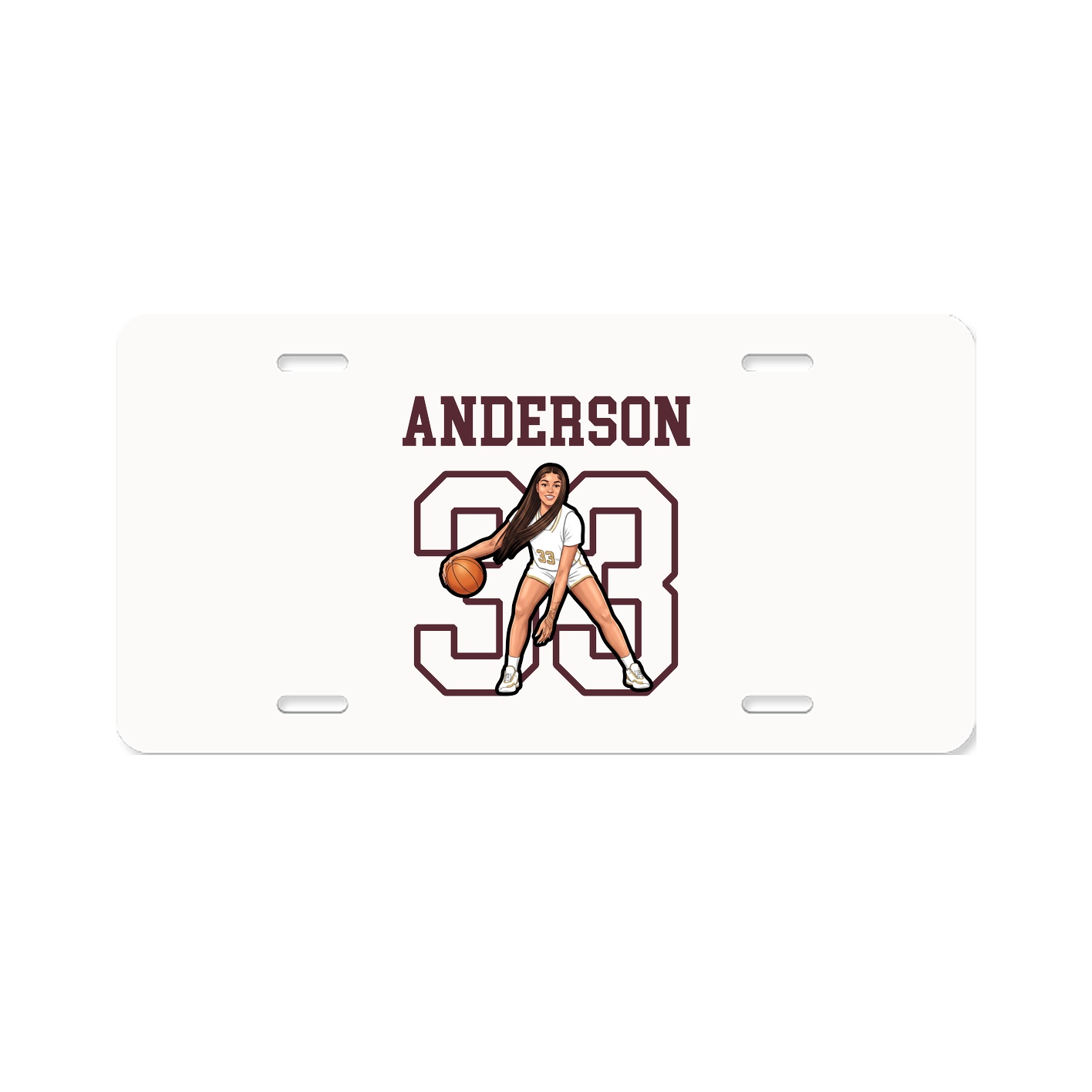 License Plate — Shirsey in Classic
