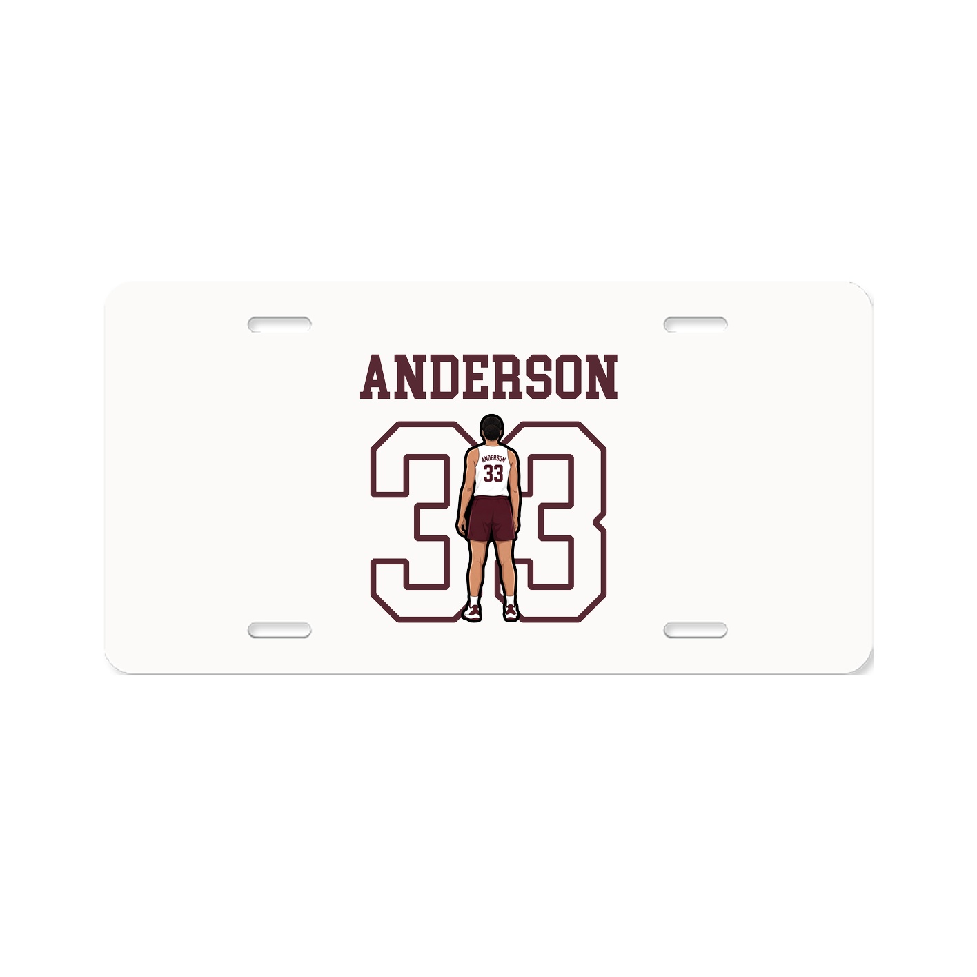 License Plate — Shirsey in Classic