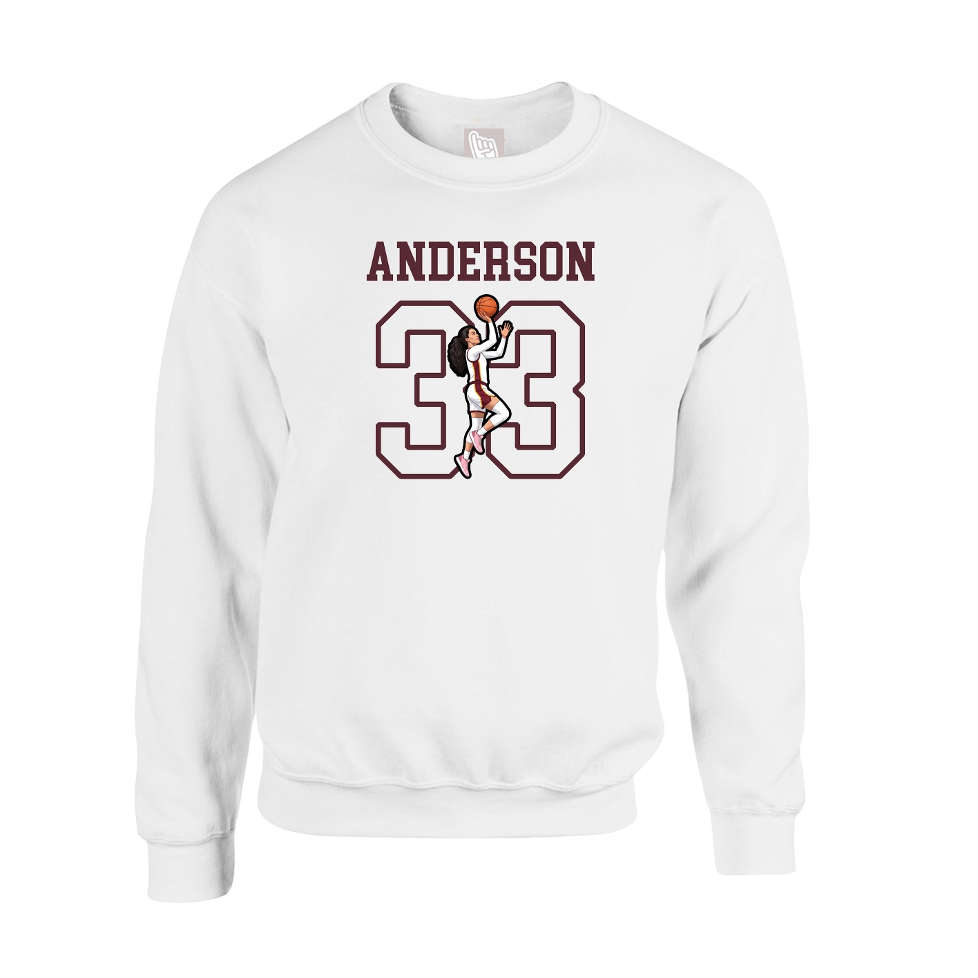 Fleece Crew — Shirsey in White