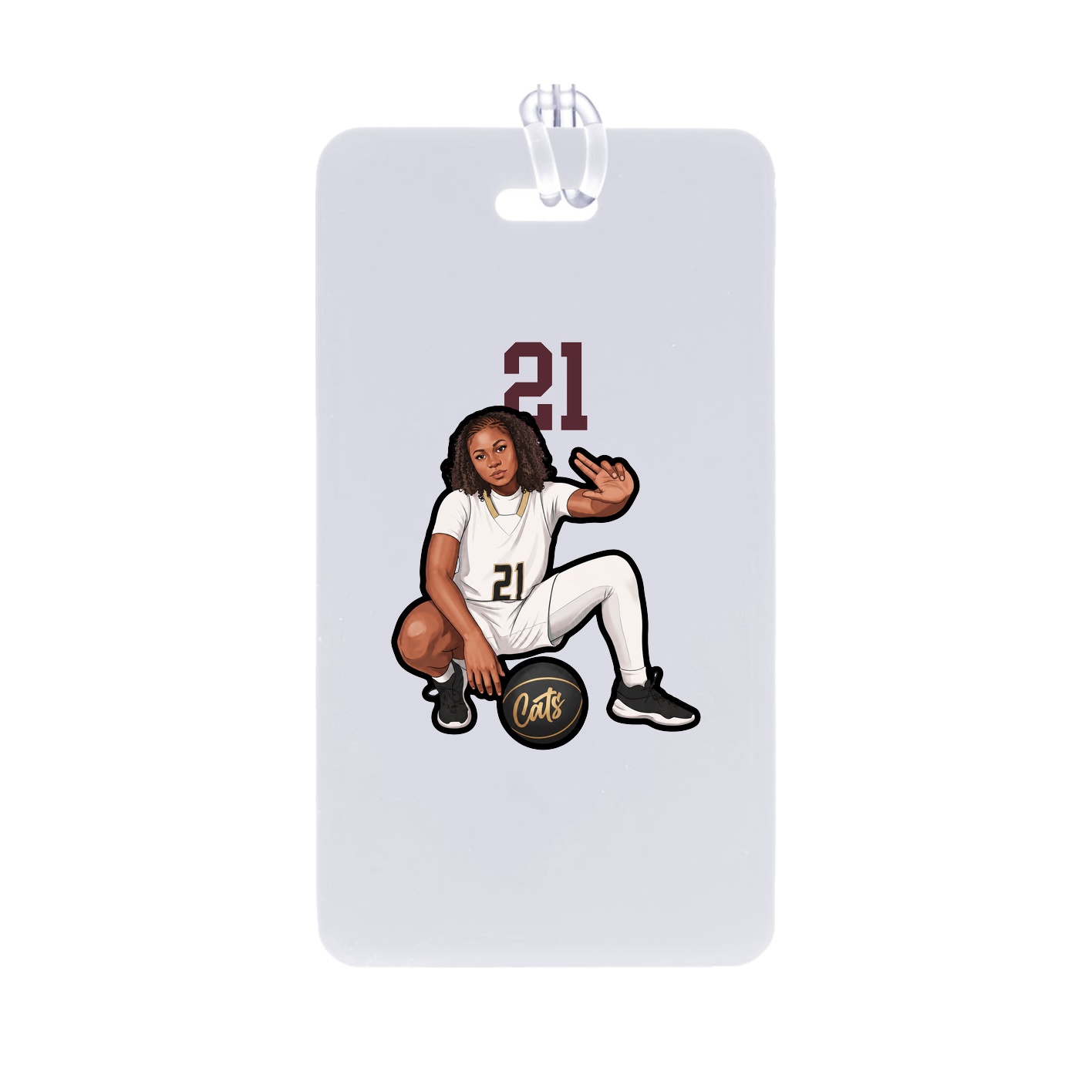 Bag Tag — Number Top in Classic