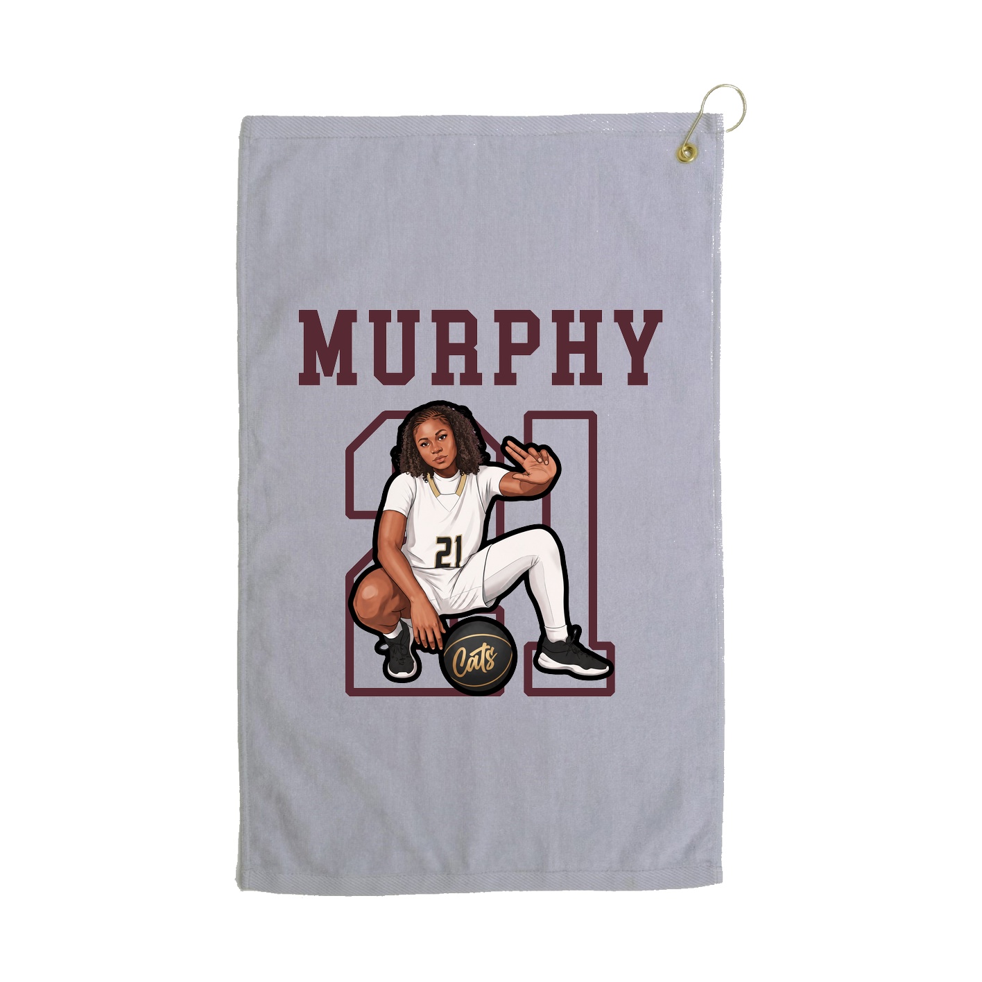 Golf Towel — Shirsey in Grey