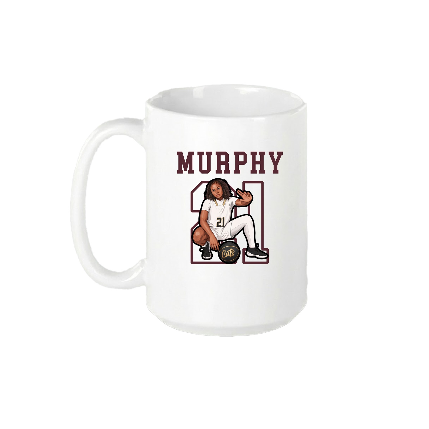 15oz Coffee Mug — Shirsey in White