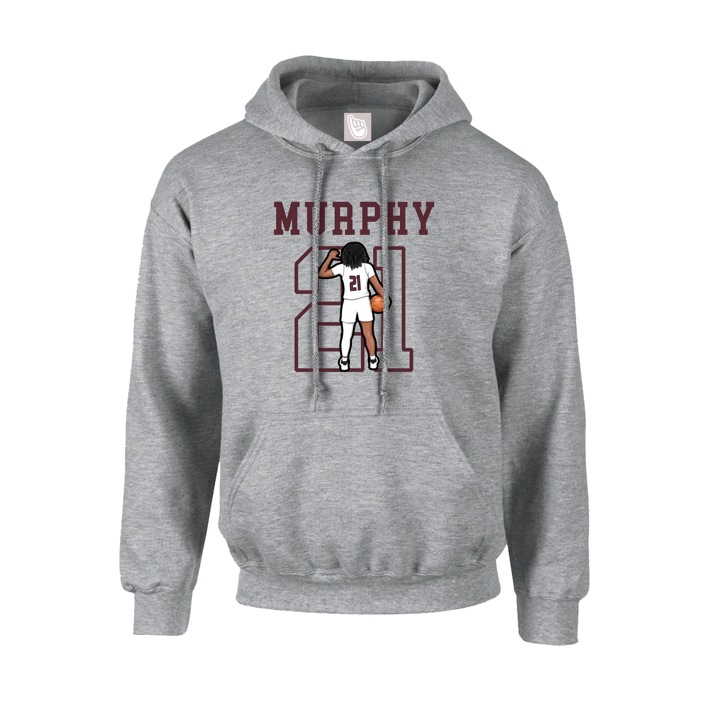 Youth Hoodie — Shirsey in Grey