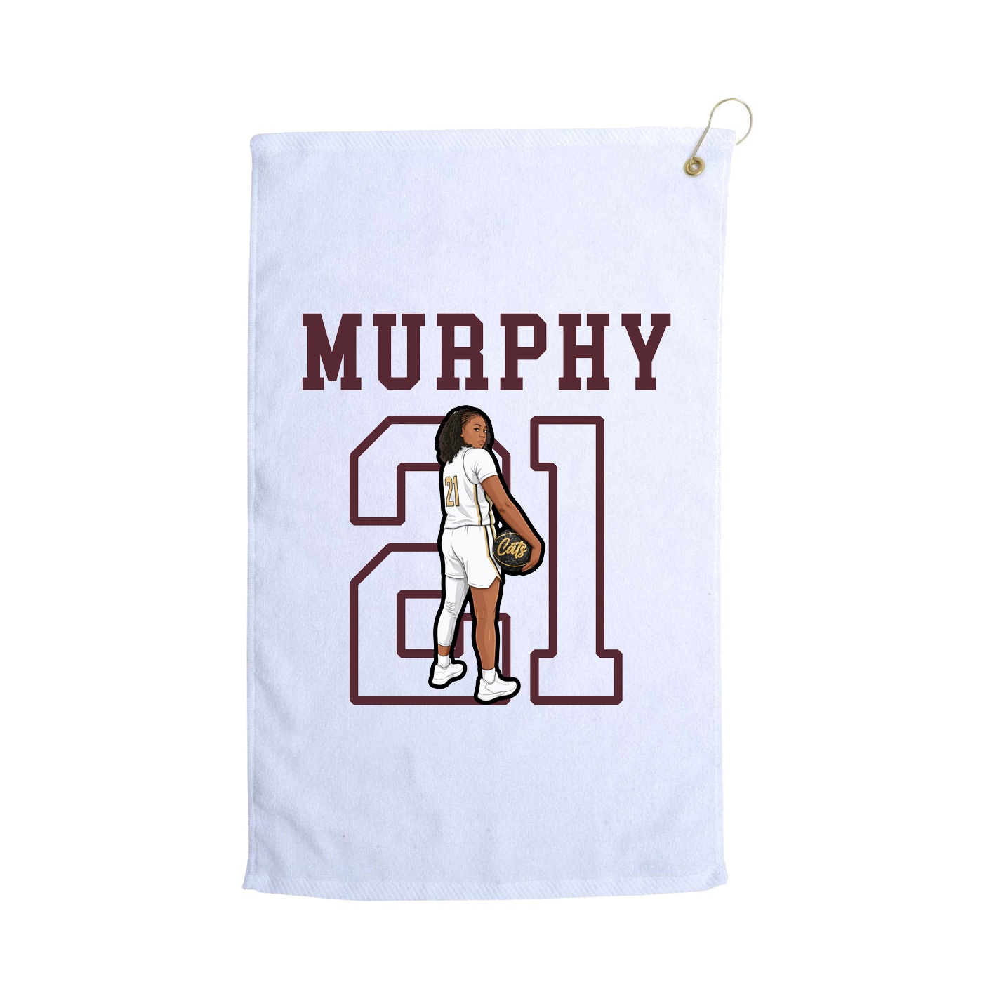 Golf Towel — Shirsey in White