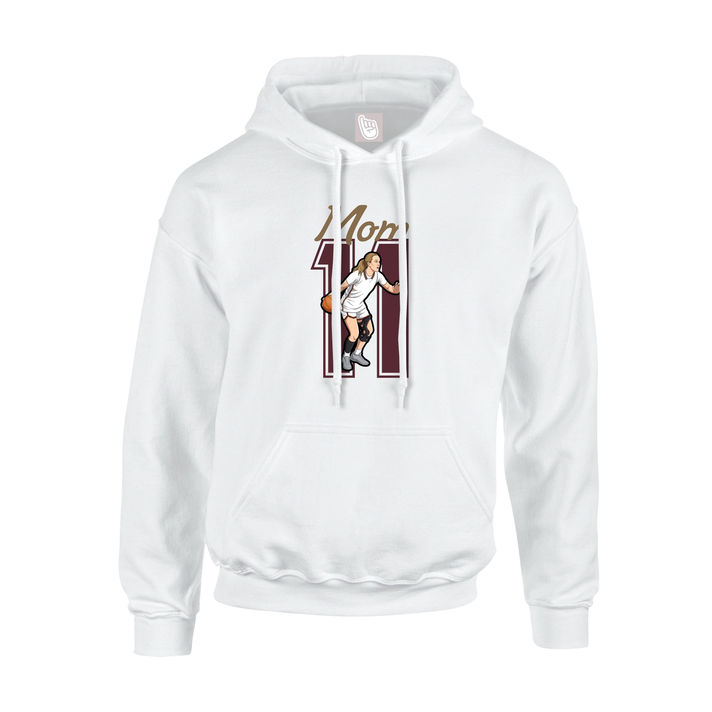 Youth Hoodie — Mothers Day Shirsey in White