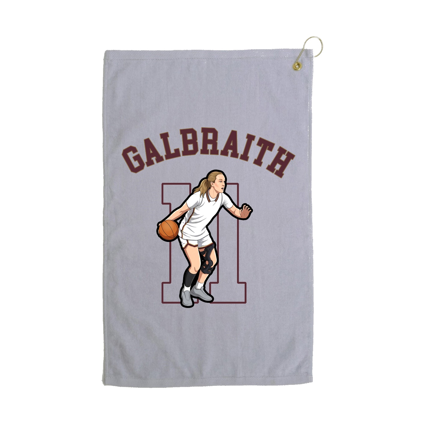 Golf Towel — Shirsey Arch in Grey