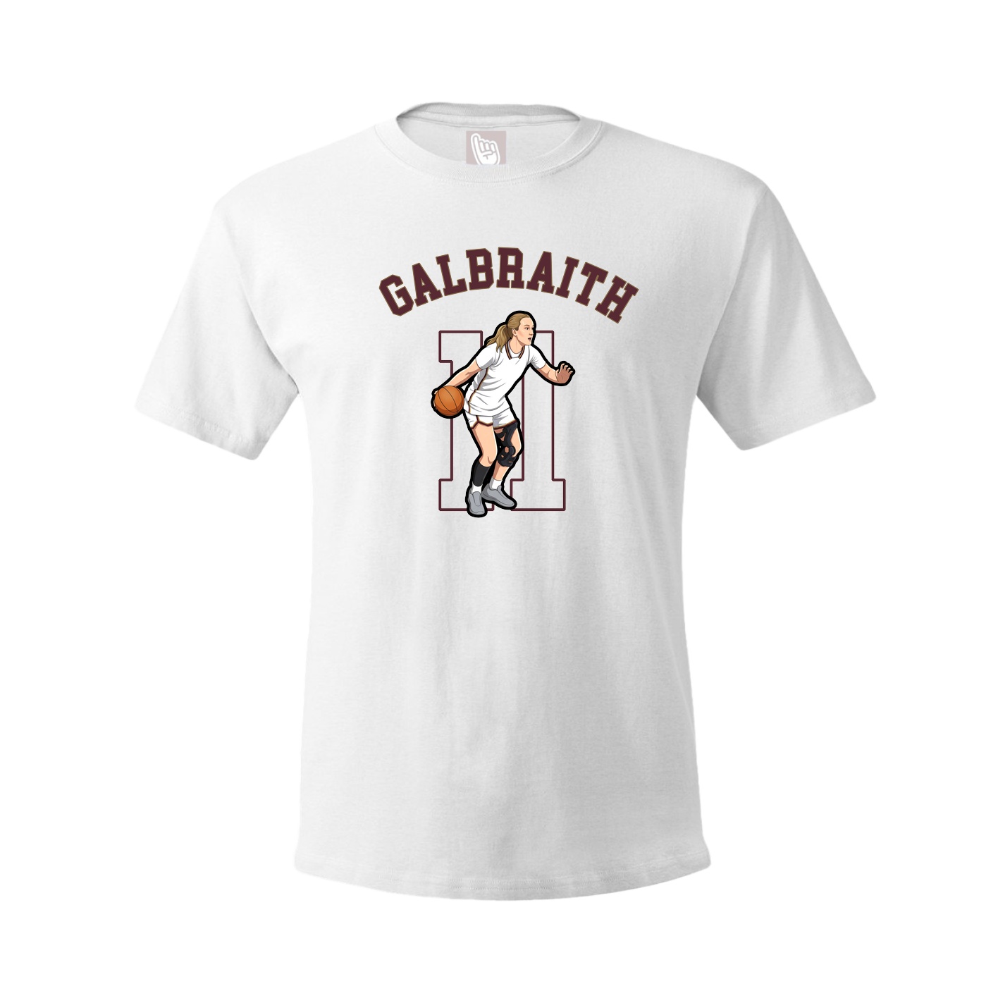 Youth Tee — Shirsey Arch in White