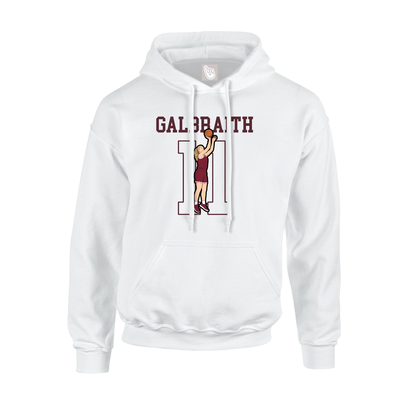 Youth Hoodie — Shirsey in White
