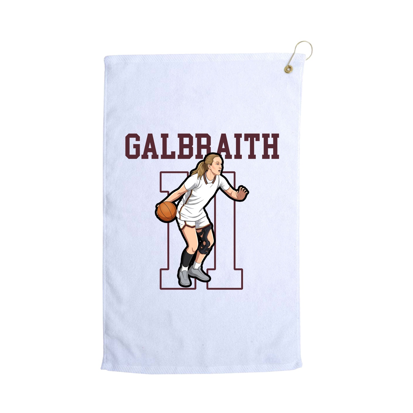 Golf Towel — Shirsey in White
