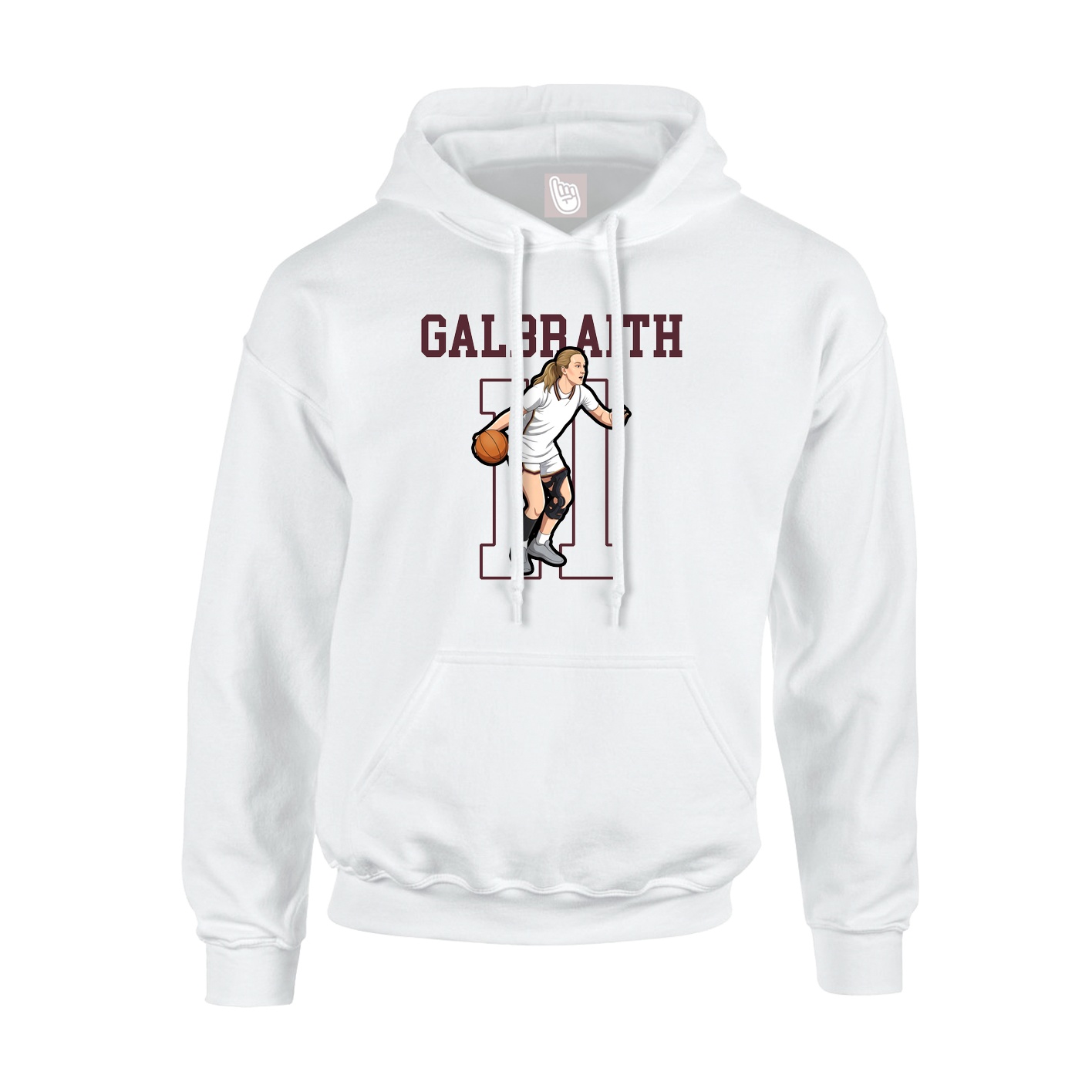 Youth Hoodie — Shirsey in White