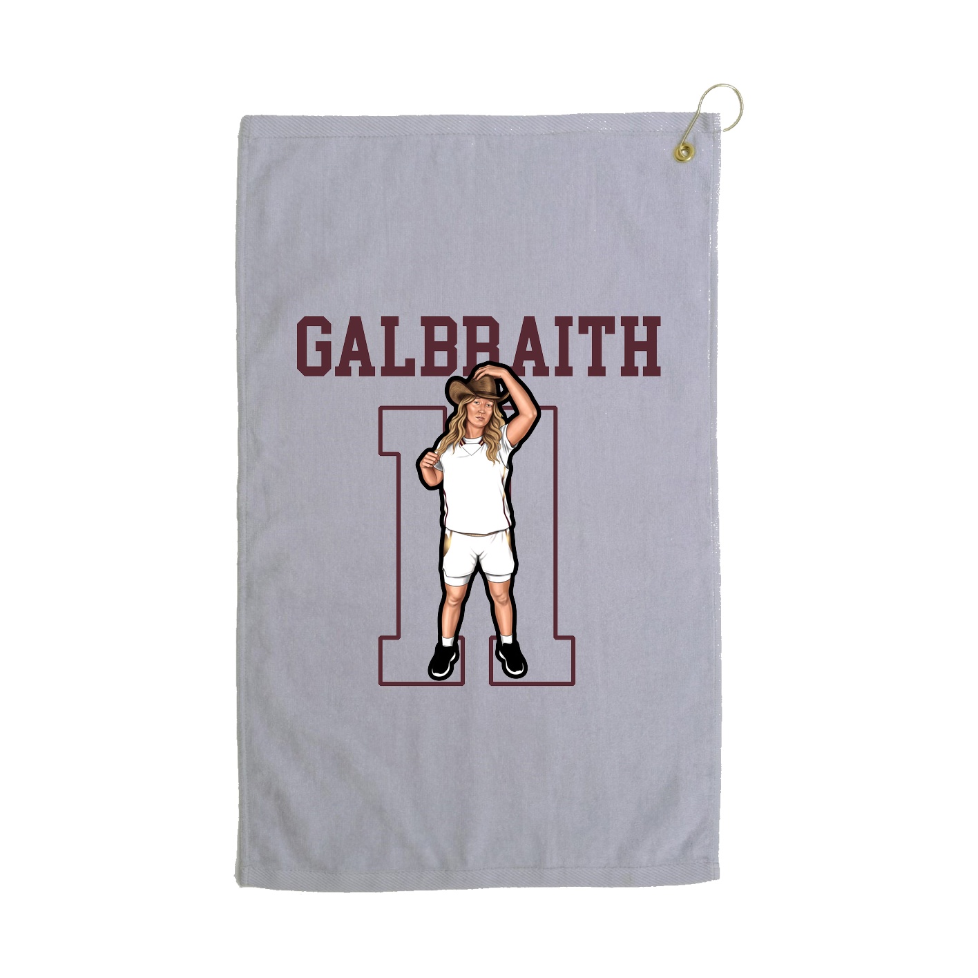 Golf Towel — Shirsey in Grey