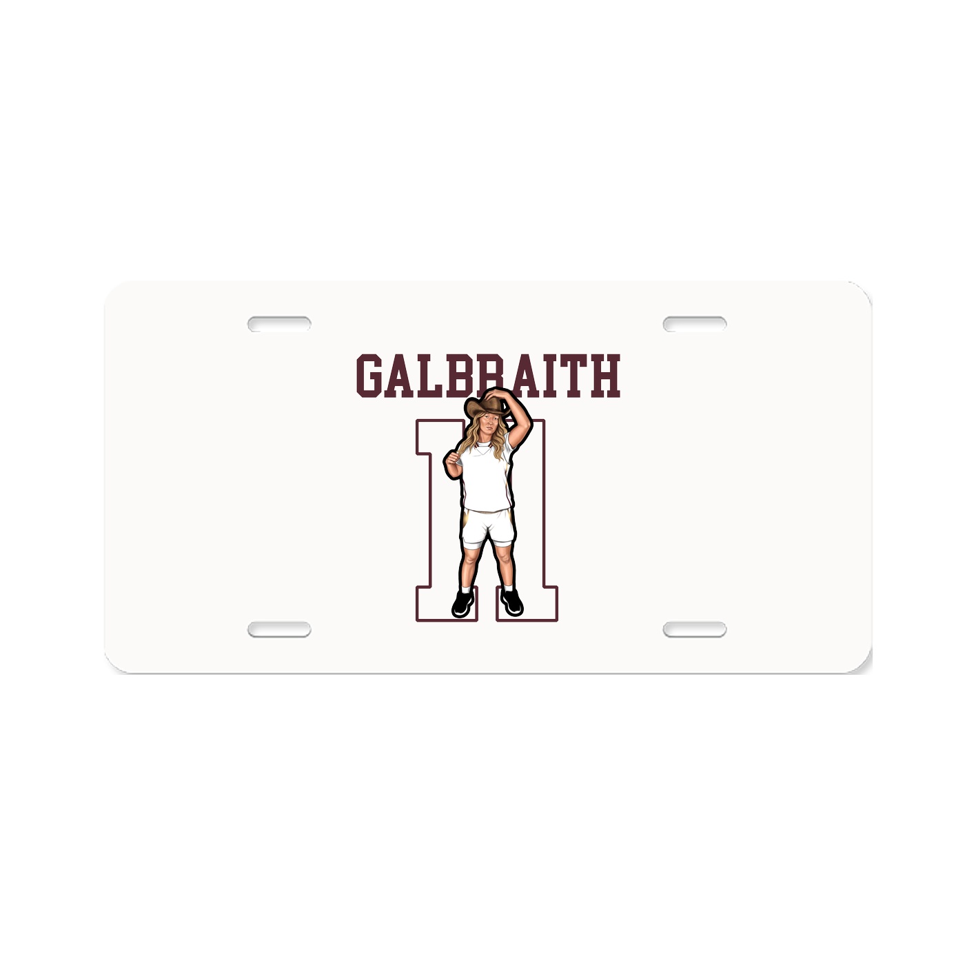 License Plate — Shirsey in Classic