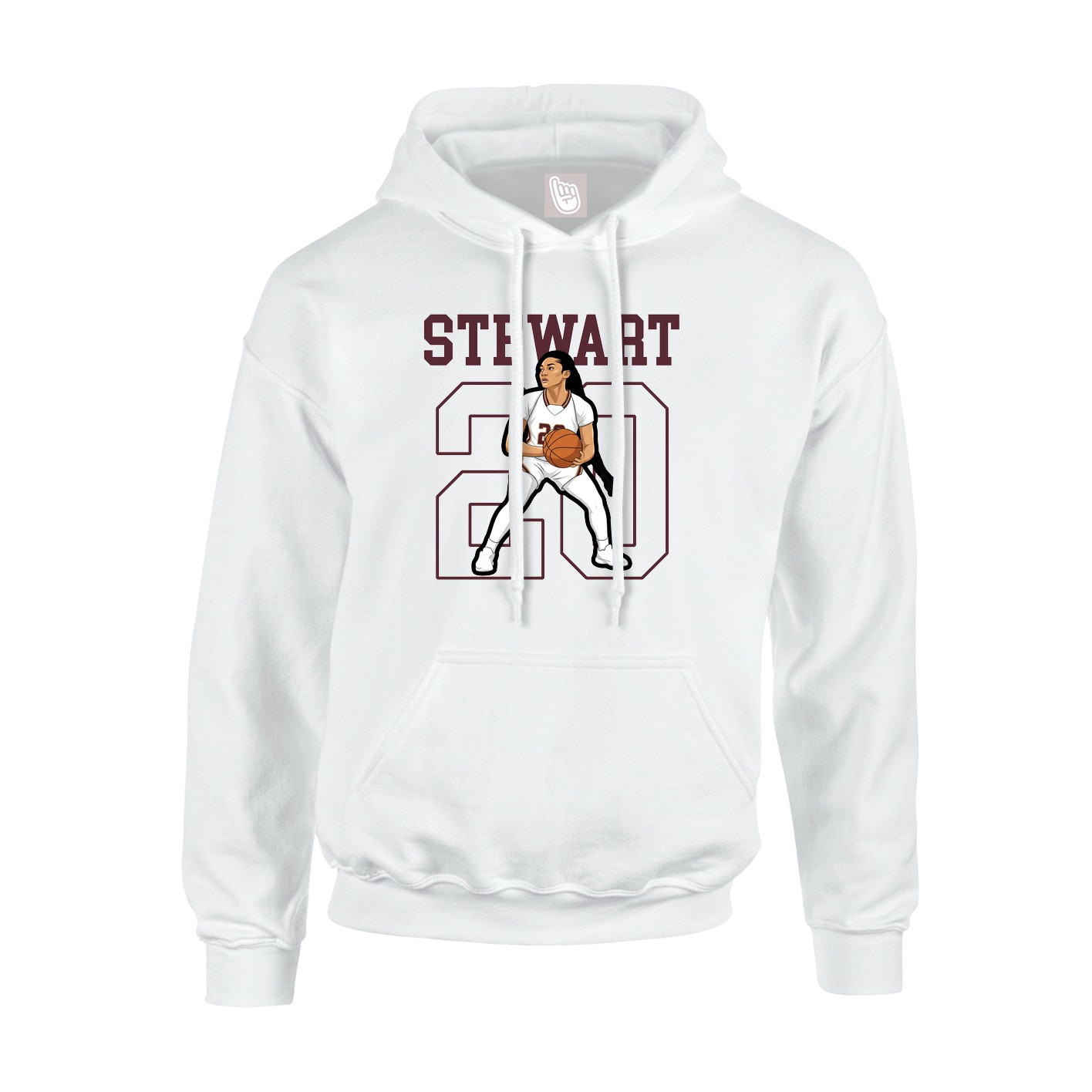 Youth Hoodie — Shirsey in White