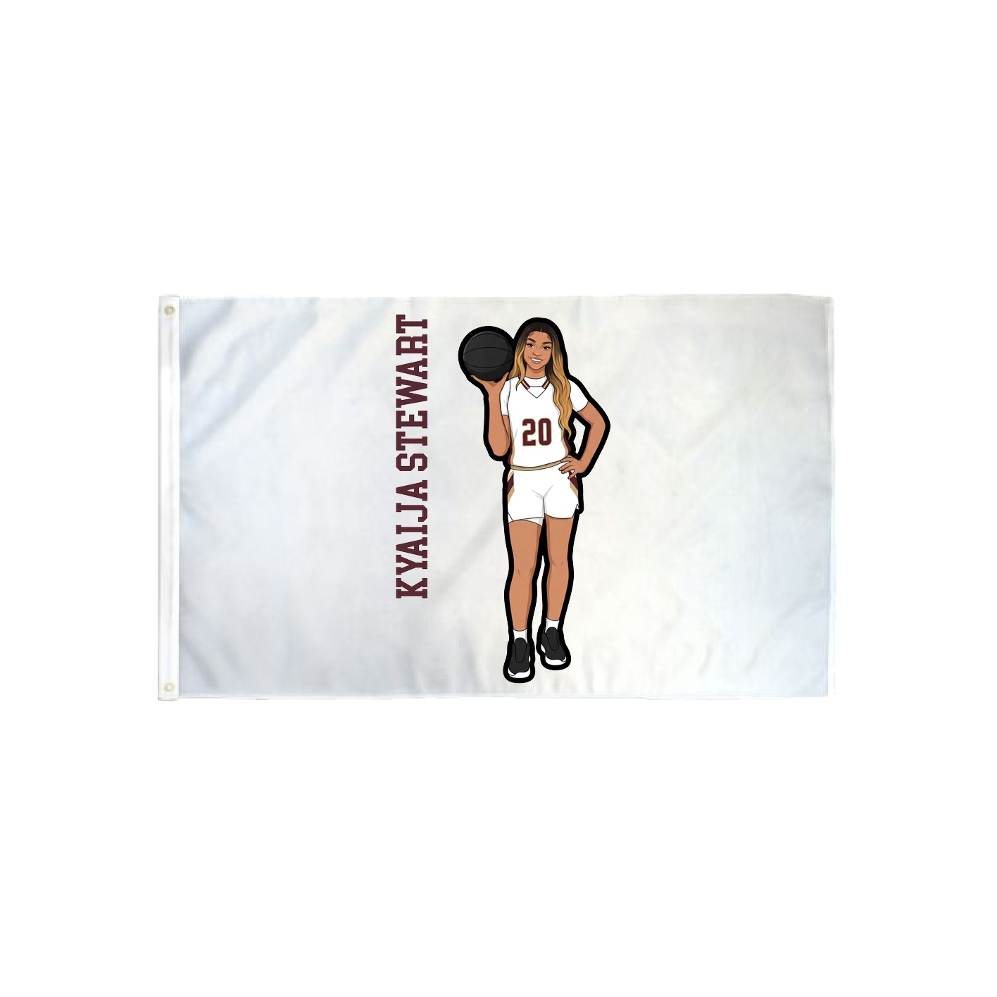 3x5 Flag — Name Vertical in Classic