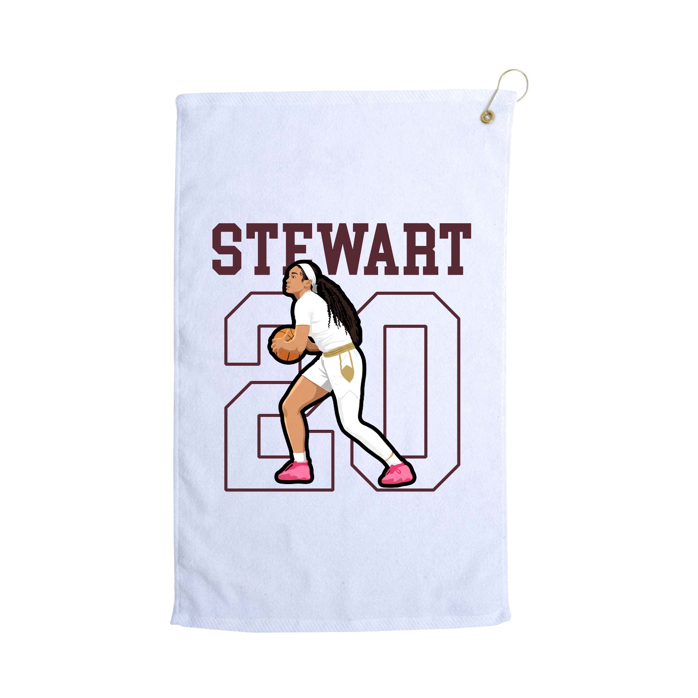 Golf Towel — Shirsey in White