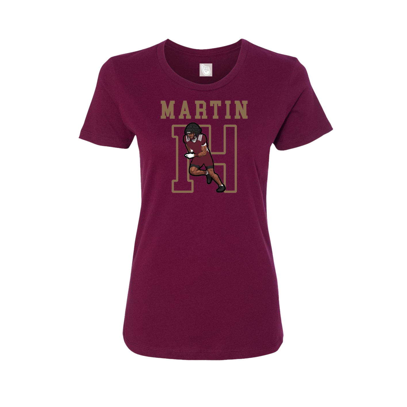 Womens Tee — Shirsey in Maroon