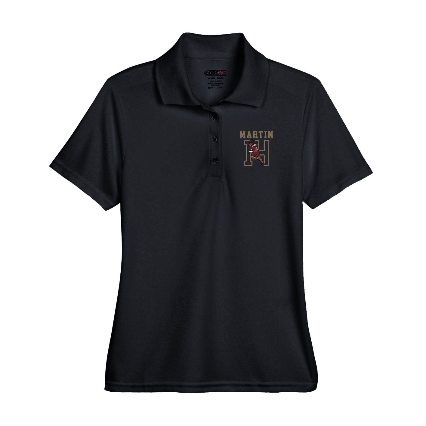 Performance Polo — Shirsey in Black