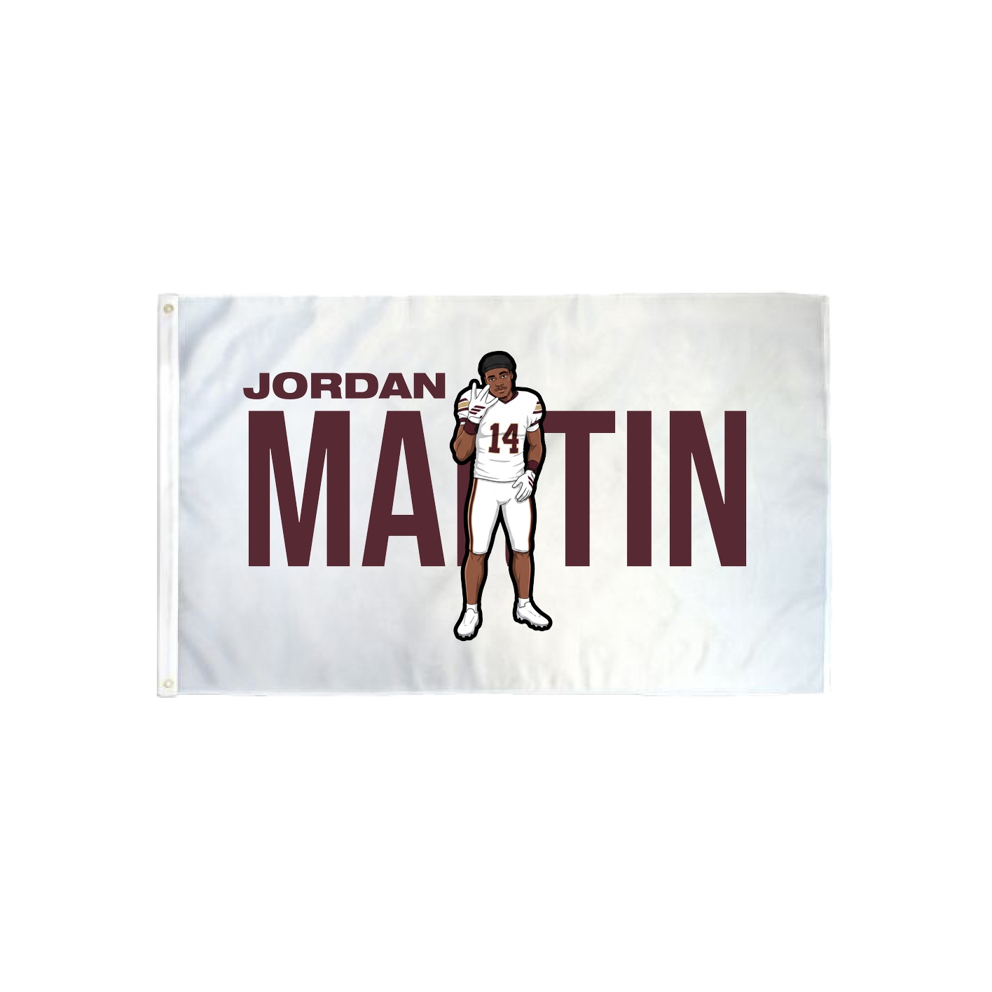 3x5 Flag — Player Name in Classic