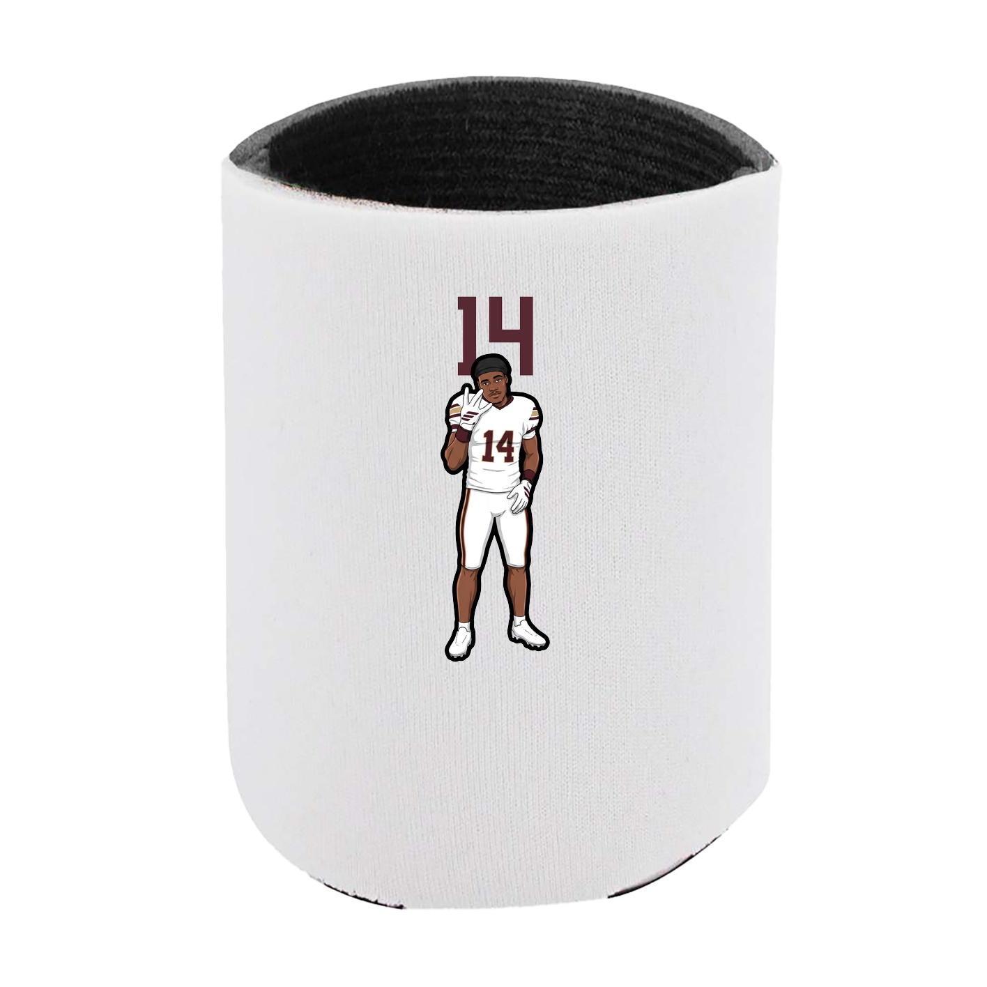 Can Holder — Number Top in White