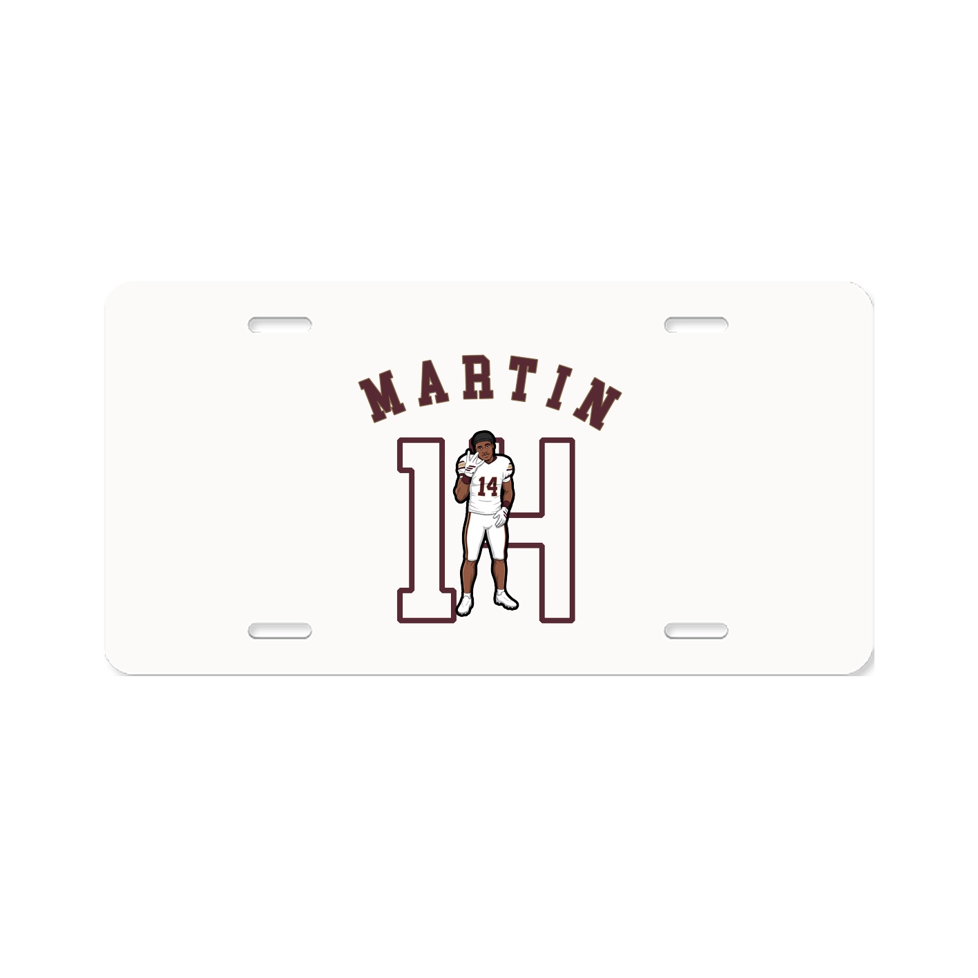 License Plate — Shirsey Arch in Classic
