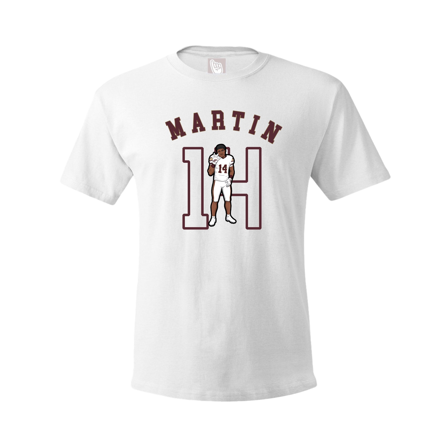 Youth Tee — Shirsey Arch in White