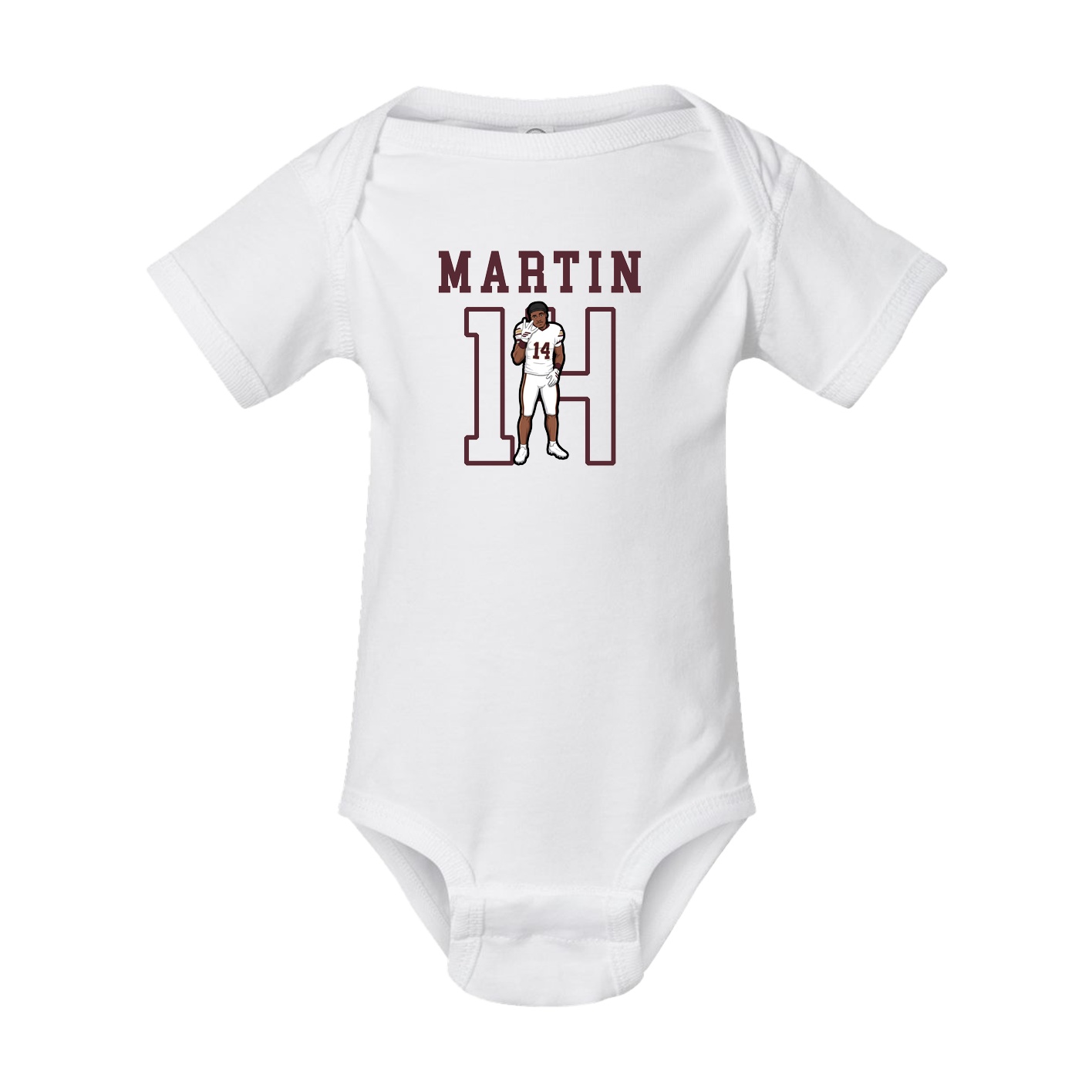 Baby Onesie — Shirsey in White