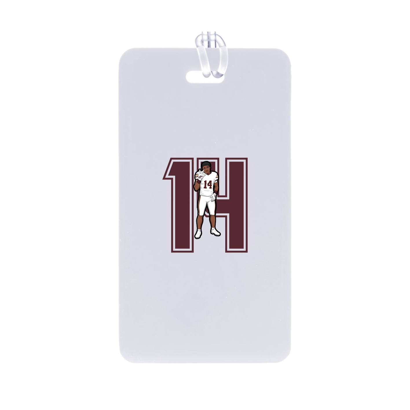 Bag Tag — Number in Classic