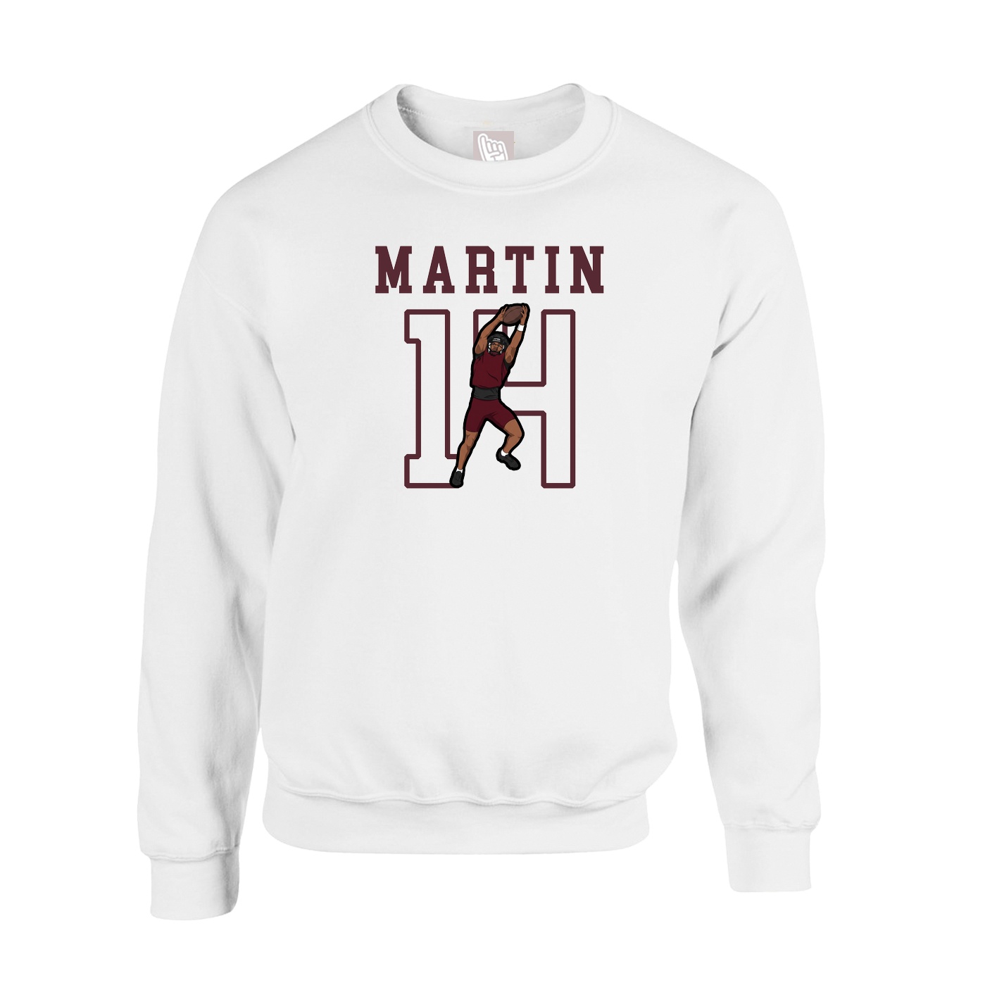 Fleece Crew — Shirsey in White