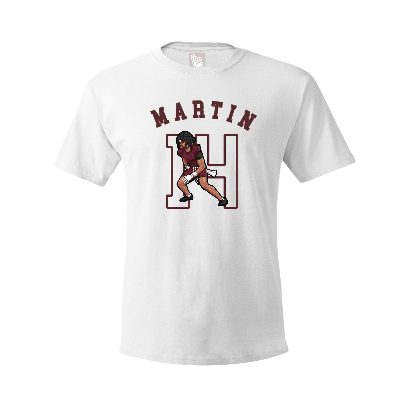 Tee — Shirsey Arch in White
