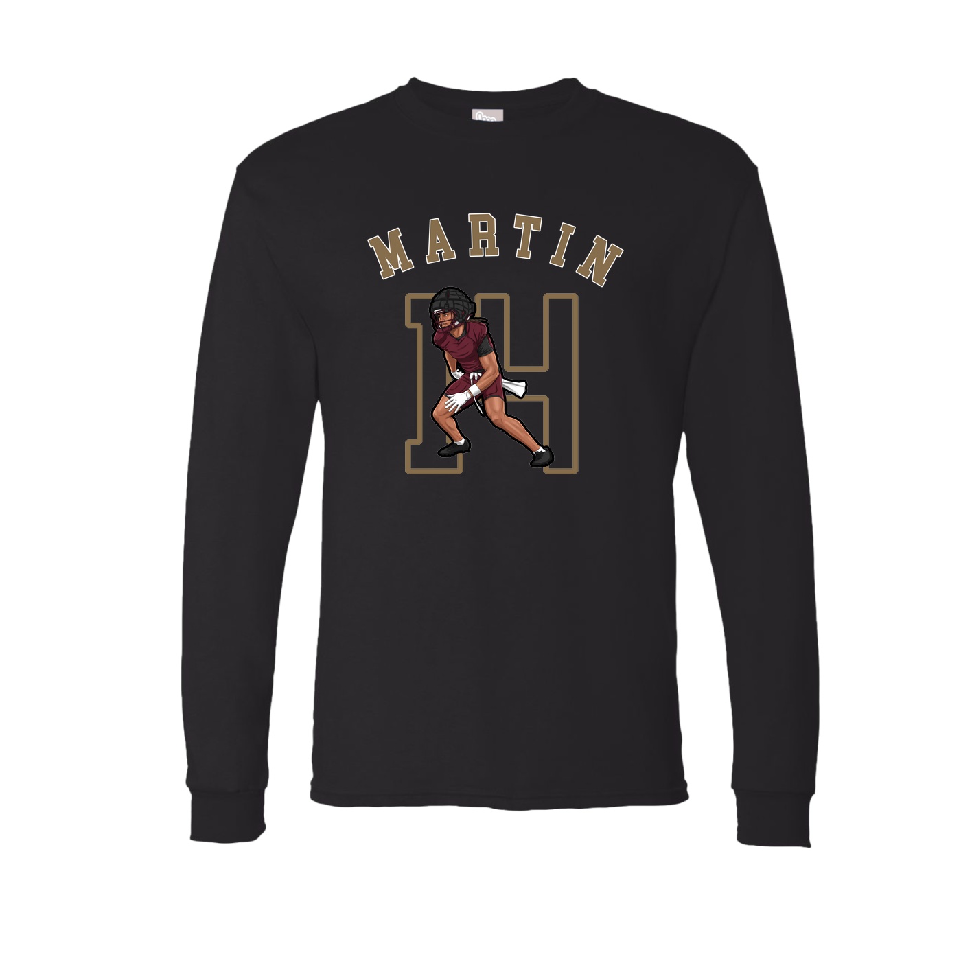 Long Sleeve Tee — Shirsey Arch in Black