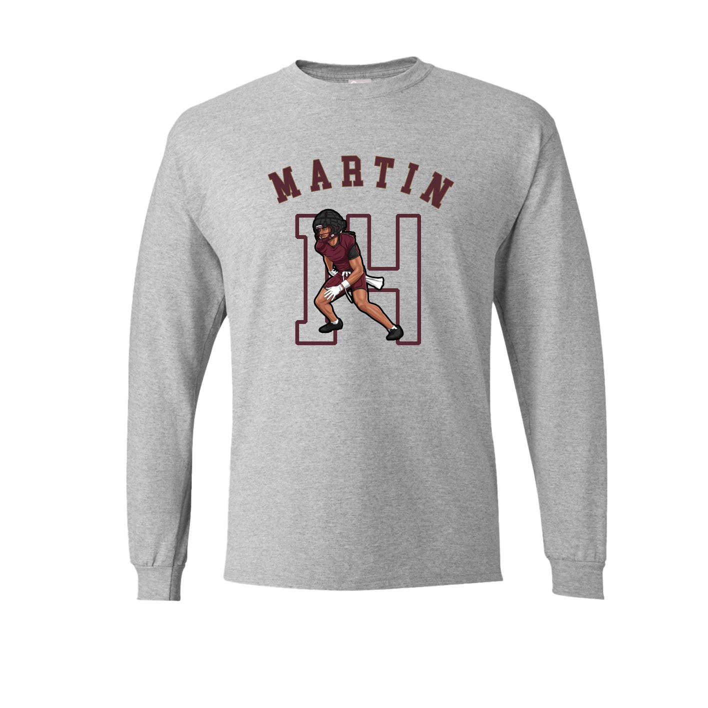 Long Sleeve Tee — Shirsey Arch in Grey