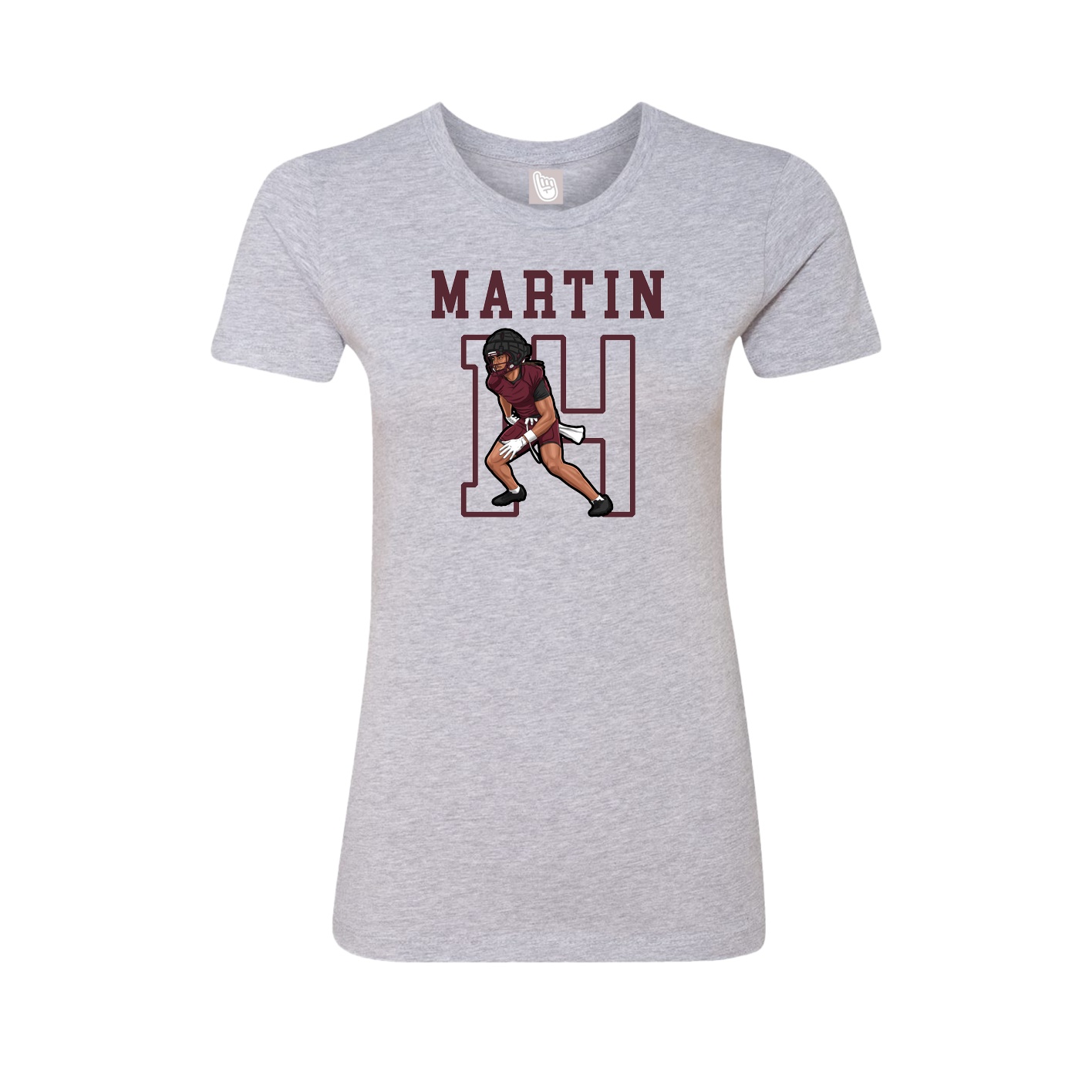 Womens Tee — Shirsey in Grey