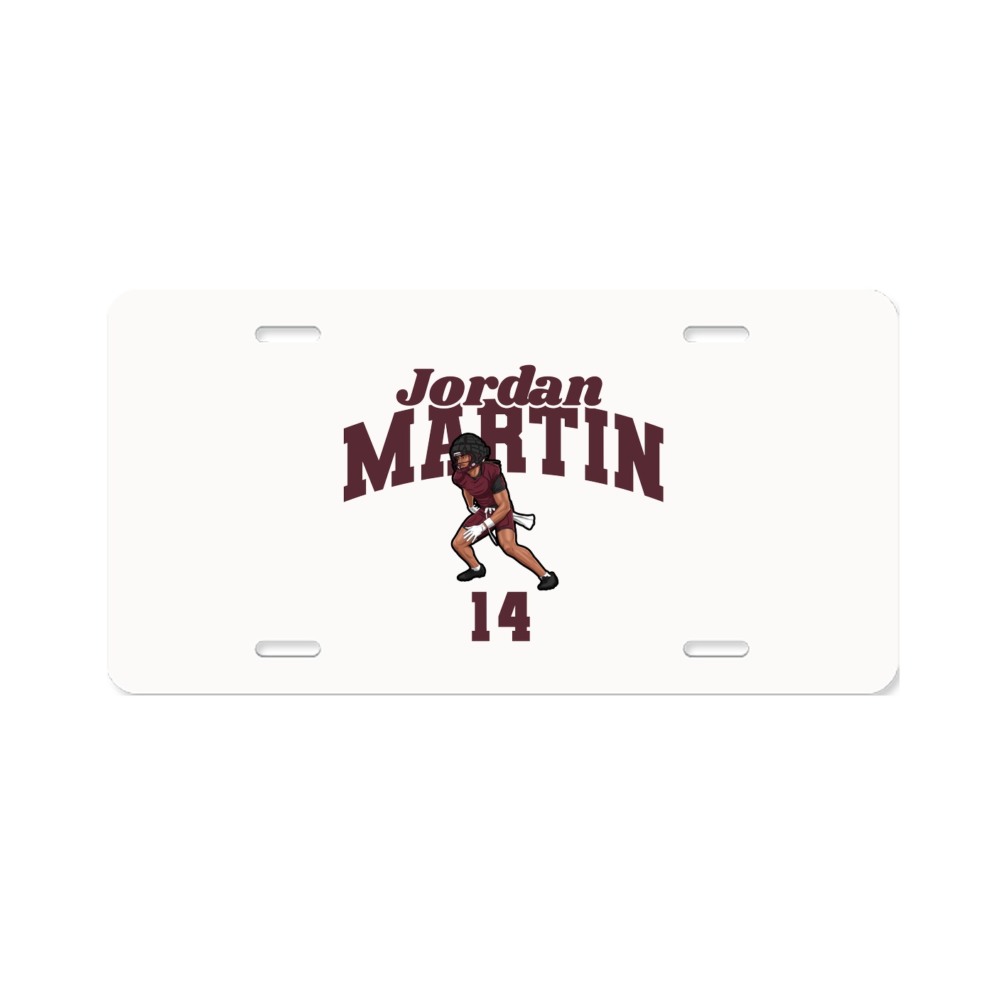 License Plate — Signature Arch in Classic
