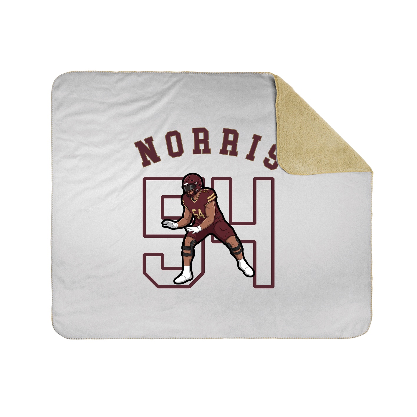 Throw Blanket — Shirsey Arch in White